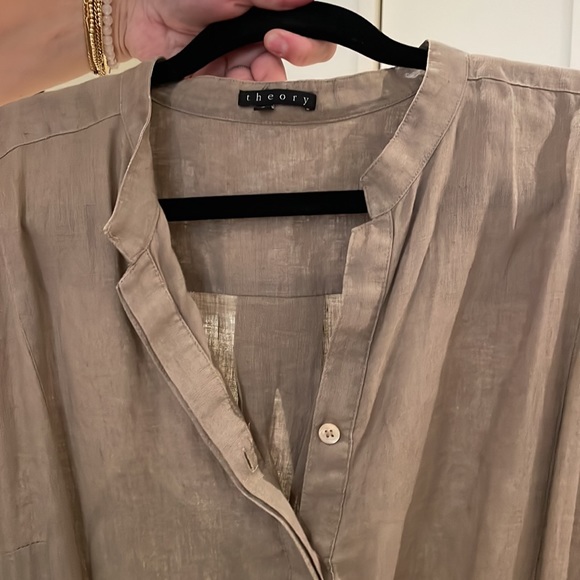 Theory Linen Dress - Picture 3 of 3